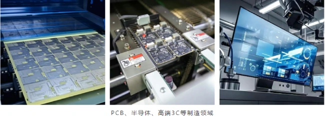 PCB、半导体、高端3C等制造领域