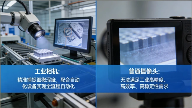 为什么工业生产非工业相机不可