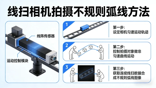 线扫相机怎么拍不规则弧线