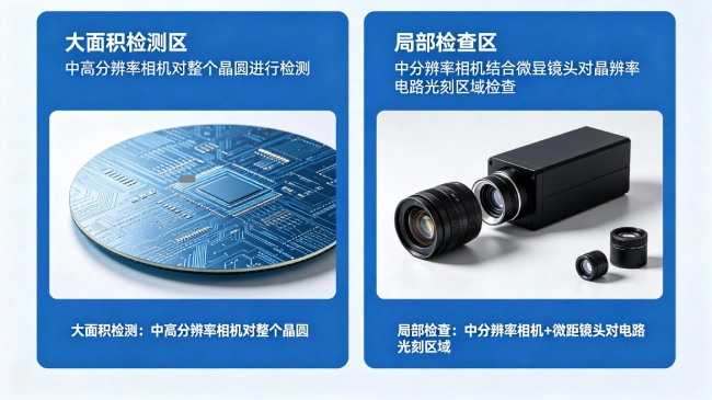 晶圆进行大面积检测