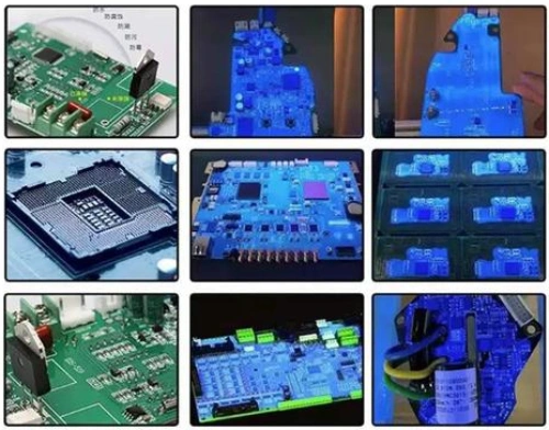 不同三防漆涂层