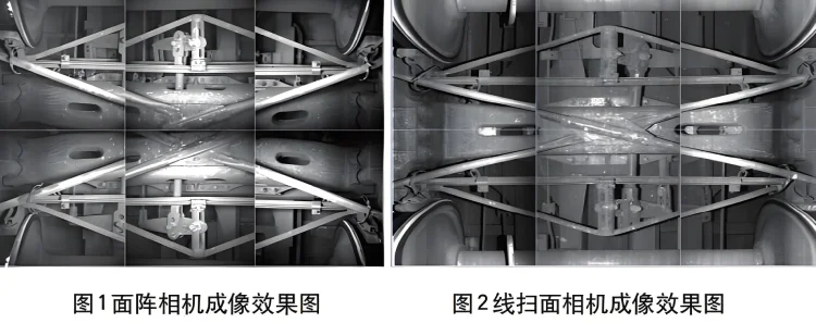 面阵和线阵相机拍摄效果